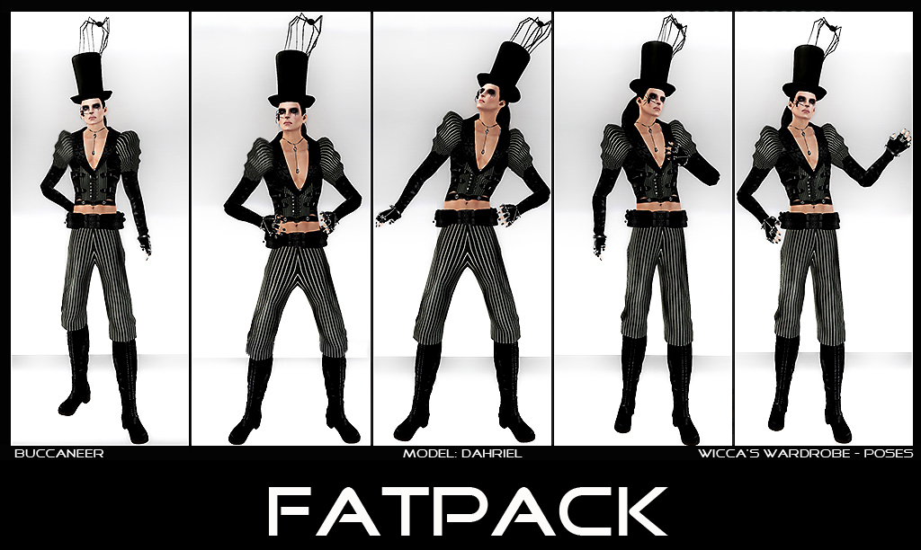 WM - Poses Buccaneer Set - Fatpack