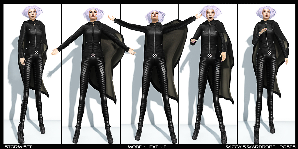 Poses for Photography & Runway Modeling (Second Life)