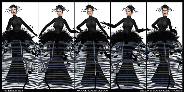 Poses for Photography & Runway Modeling (Second Life)