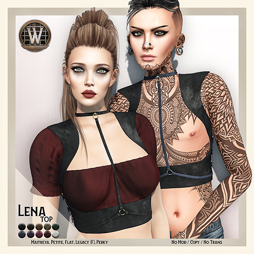 Second Life Marketplace - Super sexy panties and bra for Maitreya